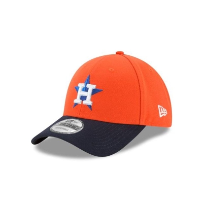 Blue Houston Astros Hat - New Era MLB Alt The League 9FORTY Adjustable Caps USA9032718